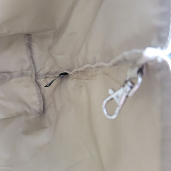 Saks Fifth Avenue Metallic Gold Shopping Tote or Shoulder Bag - Picture 5 of 16